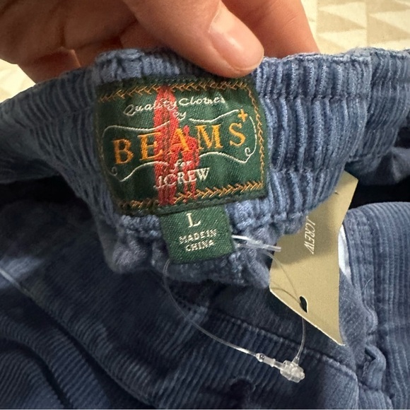 J crew navy BEAMS PLUS X J.Crew 8'' 12-wale corduroy short - Picture 6 of 8